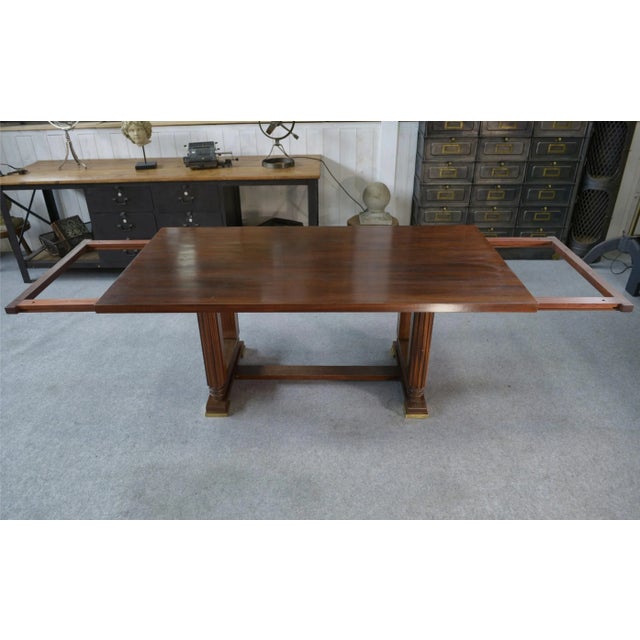Wooden Table from Maxime, 1940s For Sale - Image 9 of 15