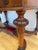 19th Century Antique French Writing Desk With Unusual Velvet Footrest For Sale - Image 9 of 17