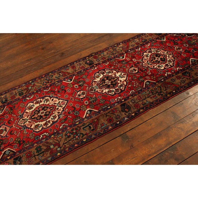 Red Middle Eastern Hand-Knotted Rug For Sale - Image 8 of 11