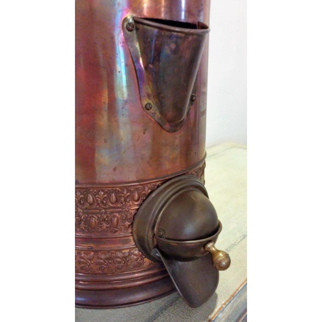 Antique Copper Coffee Bean Dispenser Chairish