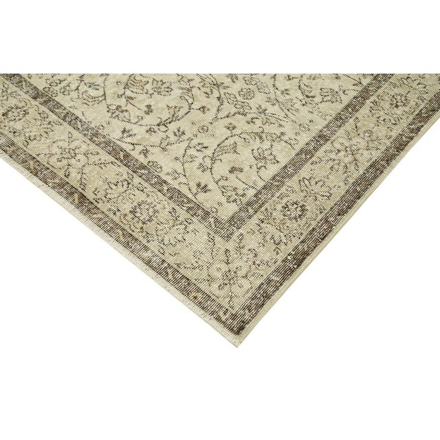 Vintage Turkish Hand-Knotted Rug For Sale - Image 4 of 7