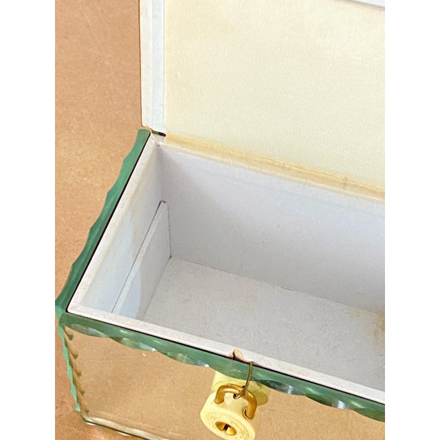 1940s French Mirrored Jewelry Box, 1940s For Sale - Image 5 of 9