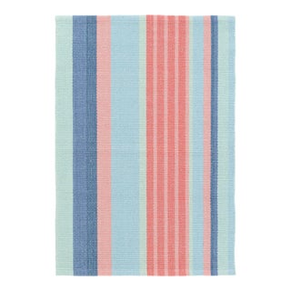 Dash & Albert by Annie Selke Aruba Stripe Woven Cotton Rug, 8' 6" x 11' 6" For Sale
