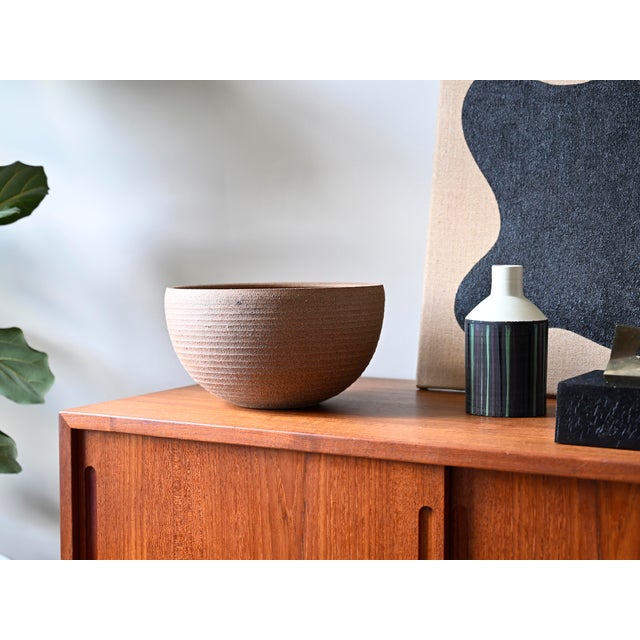 Vintage Robert Maxwell Large Ceramic Bowl or Planter For Sale - Image 9 of 9