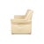 Two-Seater Cream Leather Sofa For Sale - Image 10 of 11