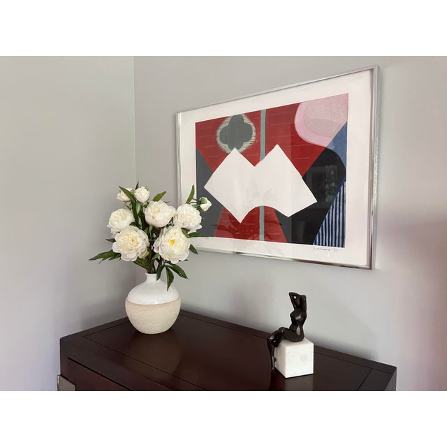 A wonderful example of the work of Jacob Kainen, an important and influential modernist artist. The piece is one of a very...