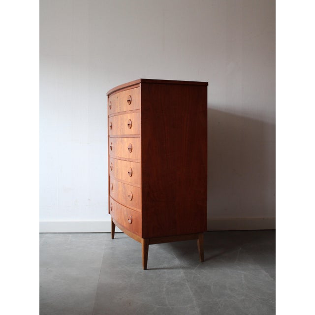 Vintage Danish Chest of Drawers in Teak, 1960s For Sale - Image 4 of 12