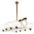 Mid-Century Art Deco Italian Murano Glass Reticello Chandelier, 1930 For Sale - Image 12 of 12