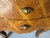 Hollywood Regency Vintage Italian Burl Olive Wood Parquetry Two-Drawer Miniature Chest With Shell Handles For Sale - Image 3 of 12