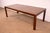 Henredon Mid-Century Modern Hollywood Regency Oak and Burl Wood Extension Dining Table, Newly Refinished For Sale - Image 15 of 15