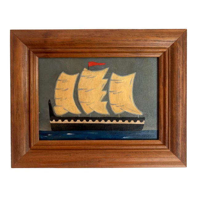 Contemporary Impressionist Style Seascape Painting on Canvas, Framed For Sale