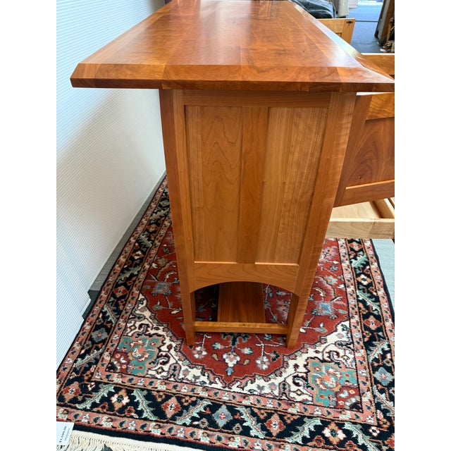Simply Amish Aspen Open Sideboard For Sale - Image 9 of 12