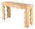 Rattan Wave Console Table For Sale