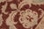 1990s Classic Ziegler Brown/Green Wool Round Rug - 7'10'' X 8'0'' For Sale - Image 5 of 9