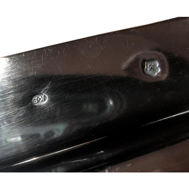 Art Nouveau Silver Coffee & Tea Set on Tray, 1890s, Set of 5 For Sale - Image 13 of 14