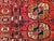 Vintage Turkmen Tekke Area Rug in Allover Geometric Pattern in Brick-Red, Navy, Ivory, Brown For Sale - Image 14 of 16