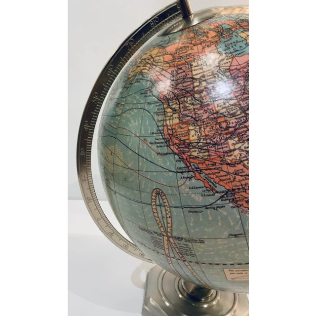 Modern Weber Costello Vintage Style Half Globe For Sale - Image 3 of 6