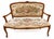 Wood Louis XV Rococo Sofa Bench, 1950s For Sale - Image 7 of 7