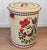 Vintage Farmhouse Pennsylvania Dutch Tin Waste Garbage Can W/ Lid For Sale - Image 6 of 13