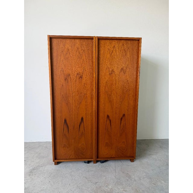 Mid-Century Danish Modern Teak “Magic Box” Folding Desk by Niels Erik Glasdam Jensen for Vantinge Møbelindustri For Sale - Image 15 of 18