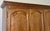 Contemporary Vintage French Carved Oak 4-Door Armoire For Sale - Image 3 of 9