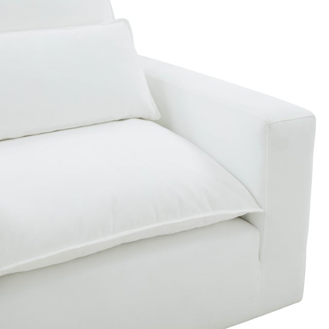 2020s Cali Pearl Performance Fabric Arm Chair For Sale - Image 5 of 7