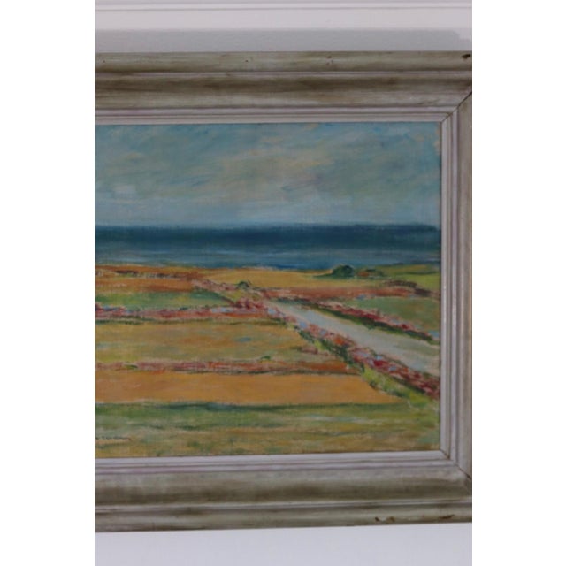 Mid-Century Modern C. W. Sundman, Ocean View, 1960s, Oil on Canvas, Framed For Sale - Image 3 of 18