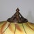 Yellow Antique Arts & Crafts Handel Reverse Painted Stylized Foliage Table Lamp C1920 For Sale - Image 8 of 8