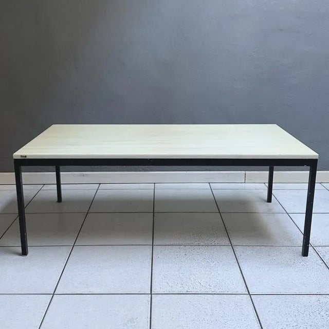 Vintage Rectangular Marble Top Coffee Table by Florence Knoll for Knoll International For Sale - Image 11 of 11