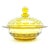 Glass Art Deco Butter Bowl, Sweden, 1950s For Sale - Image 7 of 8