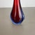 1960s Large Murano Glass Sommerso Stem Vase from Flavio Poli, Italy, 1960s For Sale - Image 5 of 18