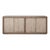 Rustic Transitional Reclaimed Pine Sideboard, 90" - Soft Grey Two-Tone For Sale - Image 3 of 10
