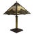 This exceptional antique Arts & Crafts table lamp is attributed to the renowned American manufacturer Bradley & Hubbard,...