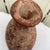 10" Vintage Primitive Figural Terracotta Vase - Rustic Sgraffito Earthenware Jug For Sale - Image 9 of 12