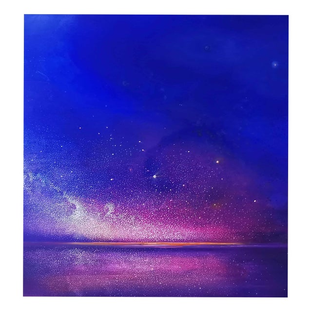 Barbara Hubert, Starry Night, 2025, Oil on Canvas For Sale