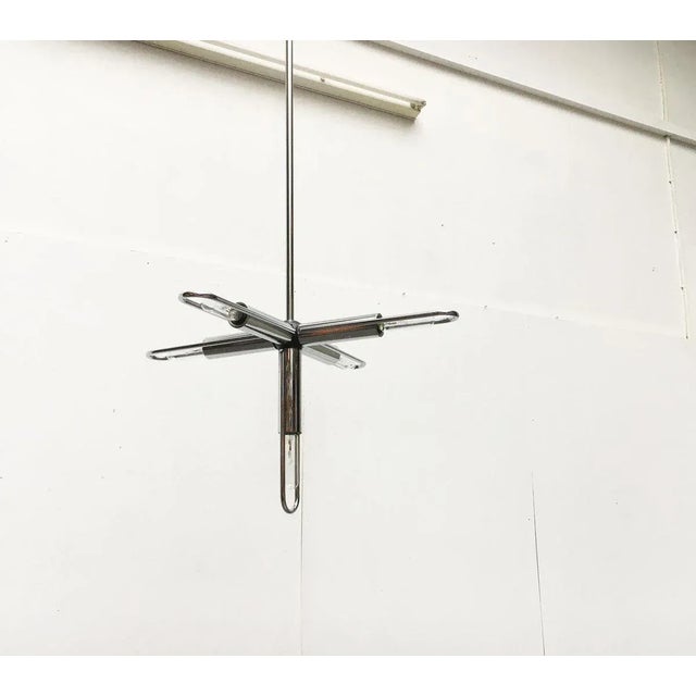 German Space Age Chandelier from Kinkeldey For Sale - Image 11 of 18