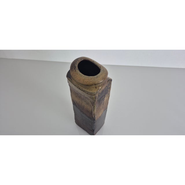 Ceramic vase by Heiner Balzar for Steuler Keramik from the 1960s. Inscribed on the underside. This piece has an...