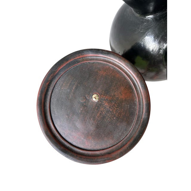 Black Rare Vintage Disney Gallery Mickey Mouse Butler Valet Bar Table For Sale - Image 8 of 11