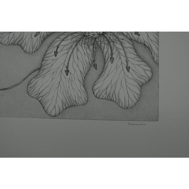 Gochka Charewicz, Grande fleur, Lithograph For Sale - Image 7 of 8