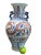 White Large Chinoiserie Ming Dynasty Style Vase 22" H For Sale - Image 8 of 9