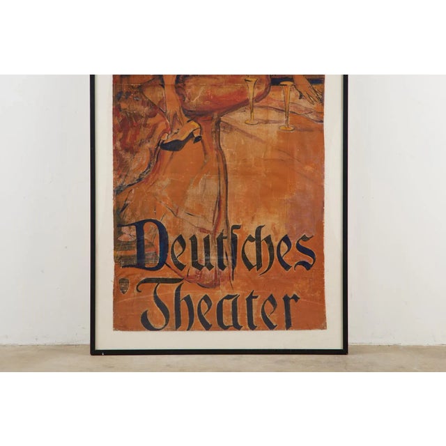 Adolf Munzer Deutsches Theater Poster, 1905 For Sale - Image 4 of 13