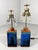 Large Blue Green Table Lamp Bases, 1960s, Set of 2 For Sale - Image 4 of 17