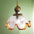 Metal Large Italian Modern Murano Glass Retractable Hanging Lamp, 1960s For Sale - Image 7 of 11