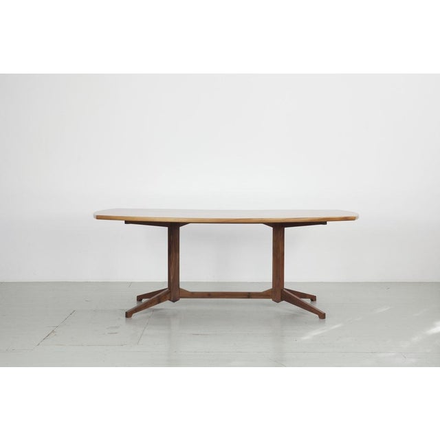 Desk model TL22, was designed by Franco Albini and Franca Helg and made by Poggi in 1958. Table completely restored. Wood:...