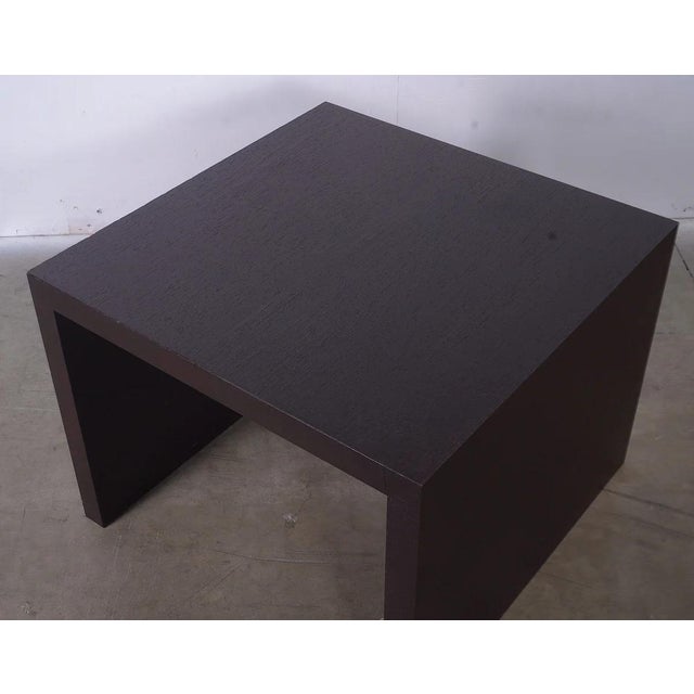 Brown B&b Italia Maxalto Arke Side Table by Antonio Citterio For Sale - Image 8 of 9