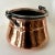 19th Century Polished Copper Plater Jardiniere Cooking Pot with Handle For Sale - Image 4 of 8