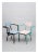 Banco Blue Armchair by Clémence Seilles for Stromboli Design For Sale - Image 6 of 7