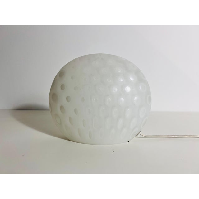 1970s Mid-Century Glass Table Lamp by Peill & Putzler, 1970s, Germany For Sale - Image 5 of 10