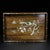 Wood Huali Rosewood Tray Inlaid With Mother-of-Pearl Bird Motif For Sale - Image 7 of 10