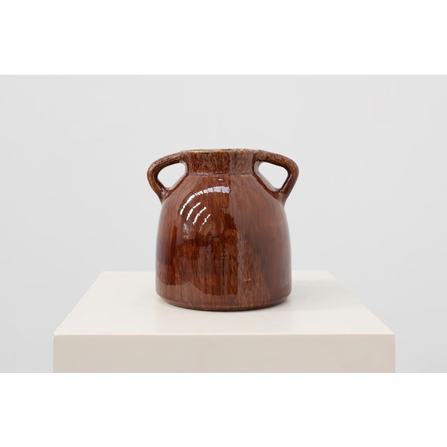 Stoneware Vessel from the Sint‐Paulusabdij, Oosterhout, Netherlands, 1920 For Sale - Image 9 of 13